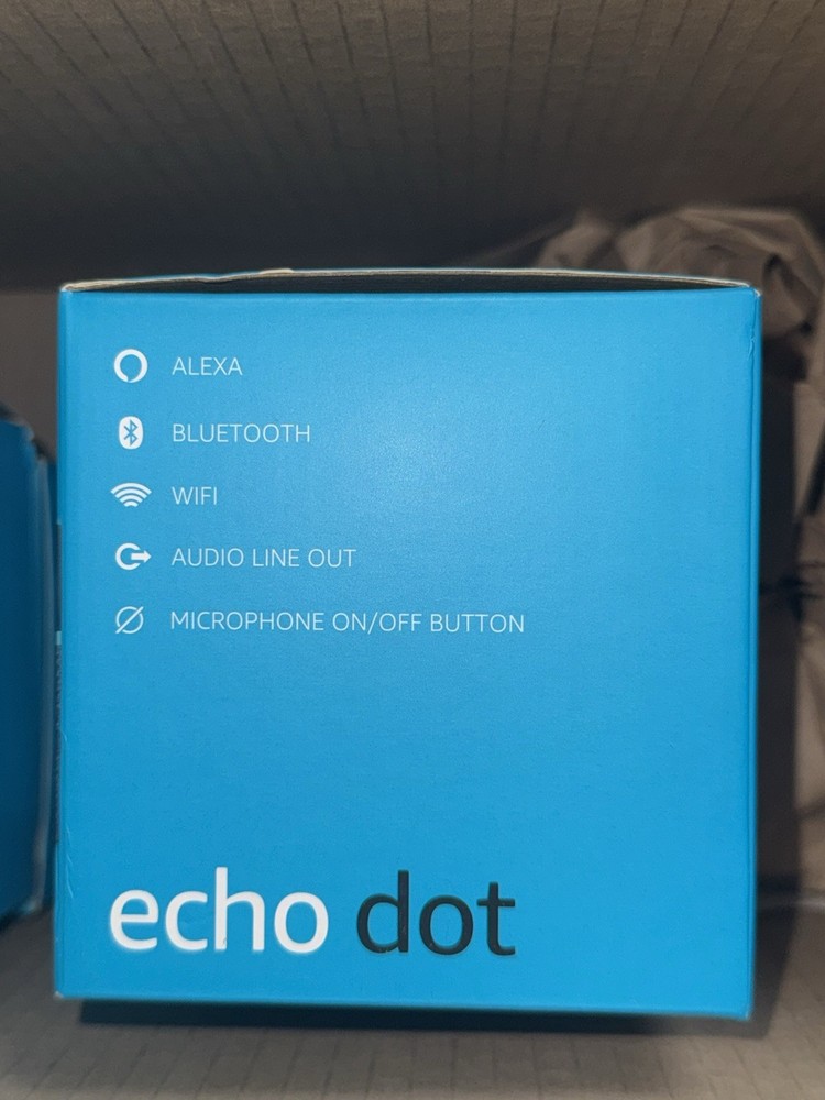 Echo Dot (3rd Gen) - Smart speaker with Alexa – Charcoal - Amazon Echo New