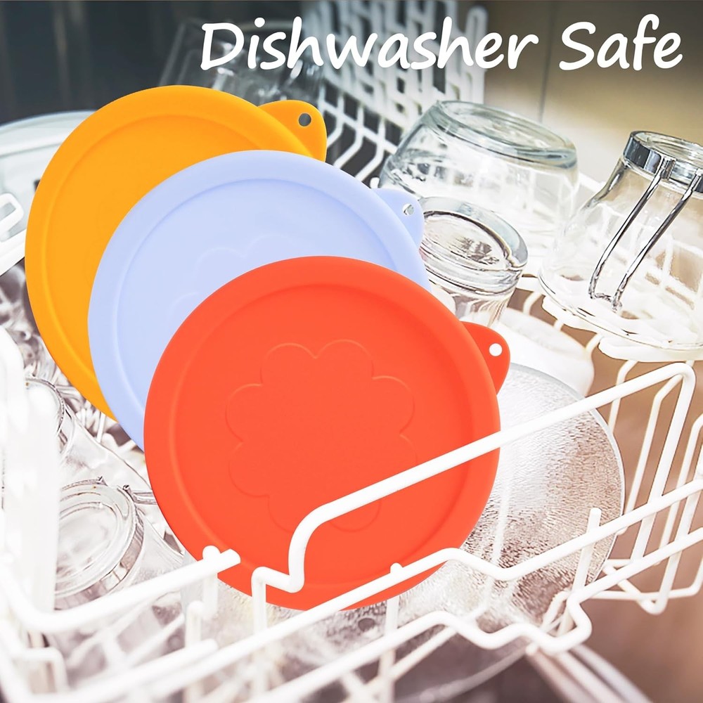 2 Cup Silicone Replacement Lids Storage Cover 2 - 4 Pack, 2 - 4 Pack