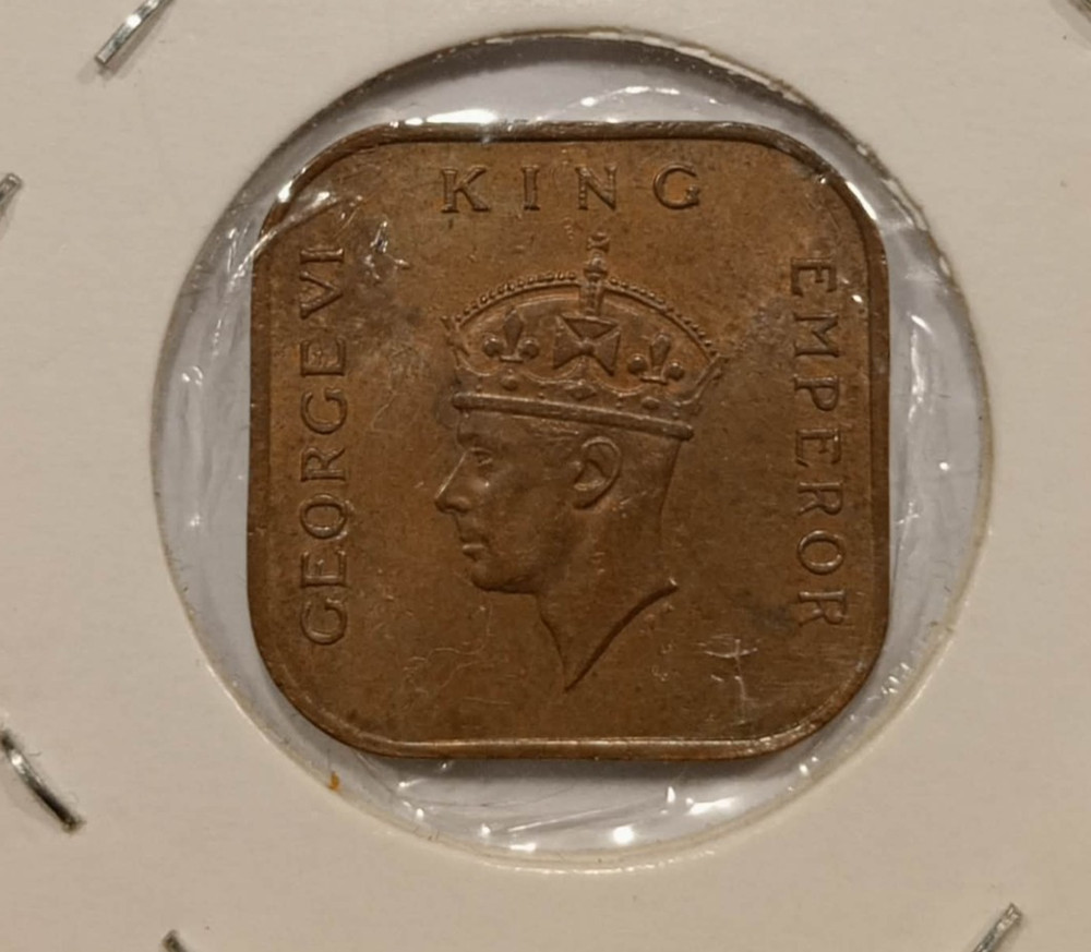 1941 - Malaya "King George VI" 1 Cent