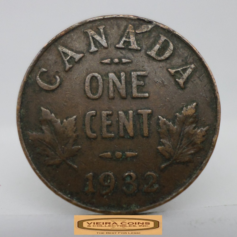 1932 Canada One Cent - #C42337NQ