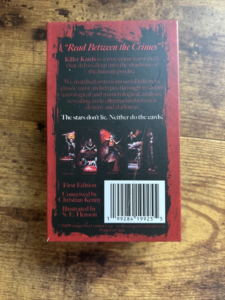 The Killer Kards Tarot 1st edition