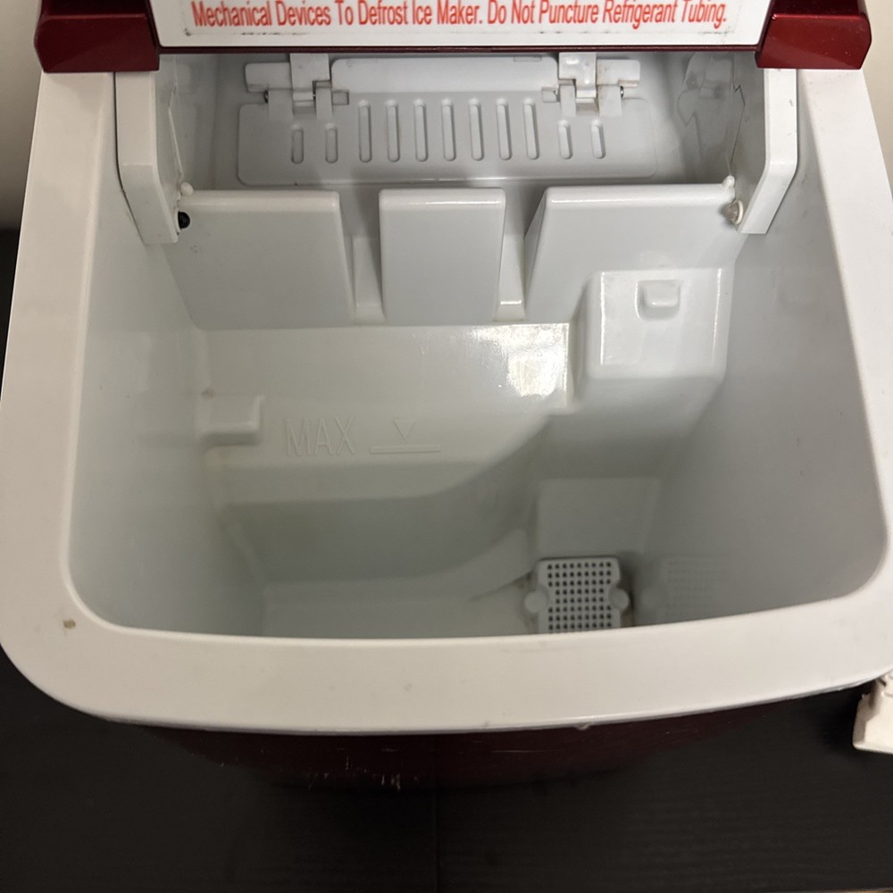 Antarctic Star HZB-12/B Ice Maker - Red