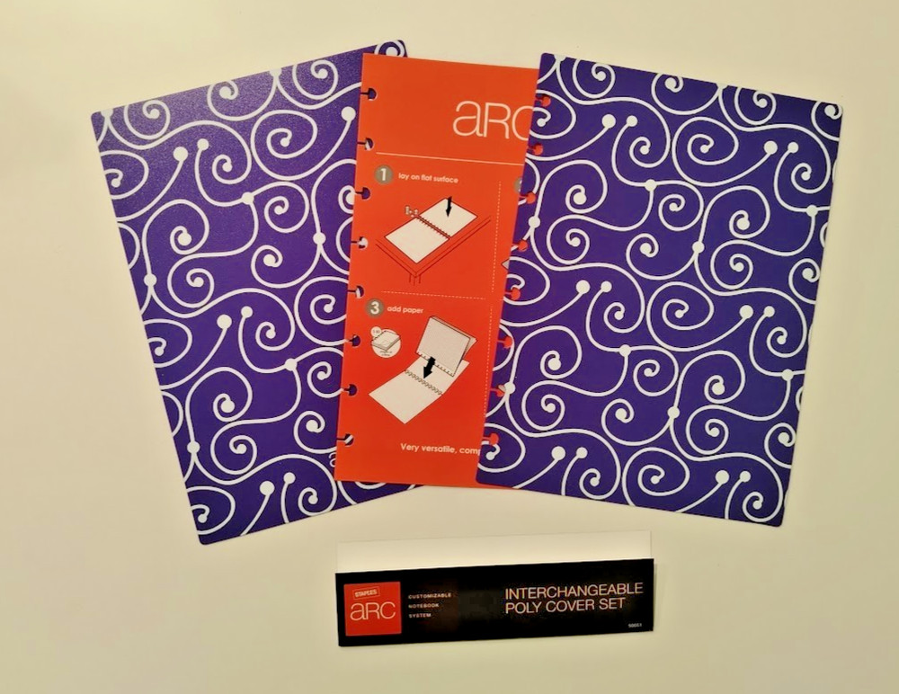 2 ARC Poly 50051 - 50040 Cover Set – Customizable Notebook System.