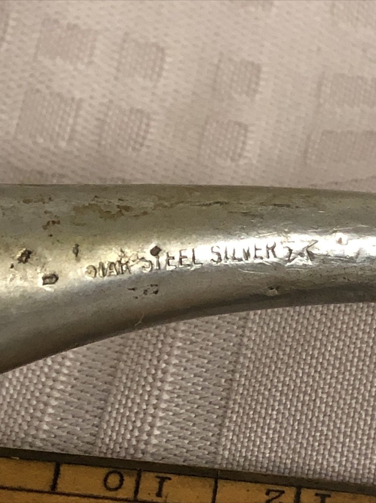 6” Steel Silver Star Snaffle Loose Ring 2.5”