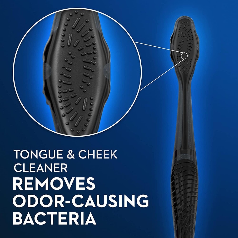 Oral-B Charcoal Toothbrushes, Medium 2ct (Pack of 2)