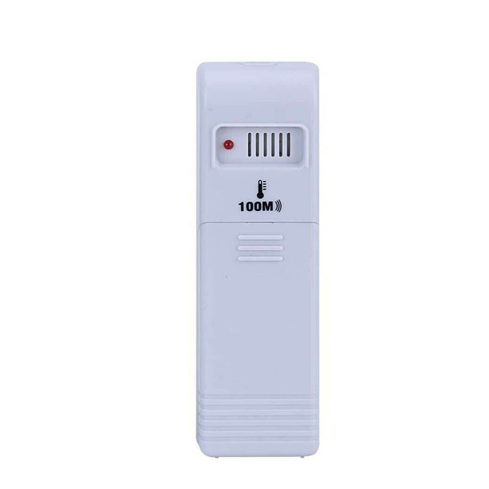 Indoor/Outdoor Digital Thermometer Clock Temperature Wireless Transmitter ℃/℉ US