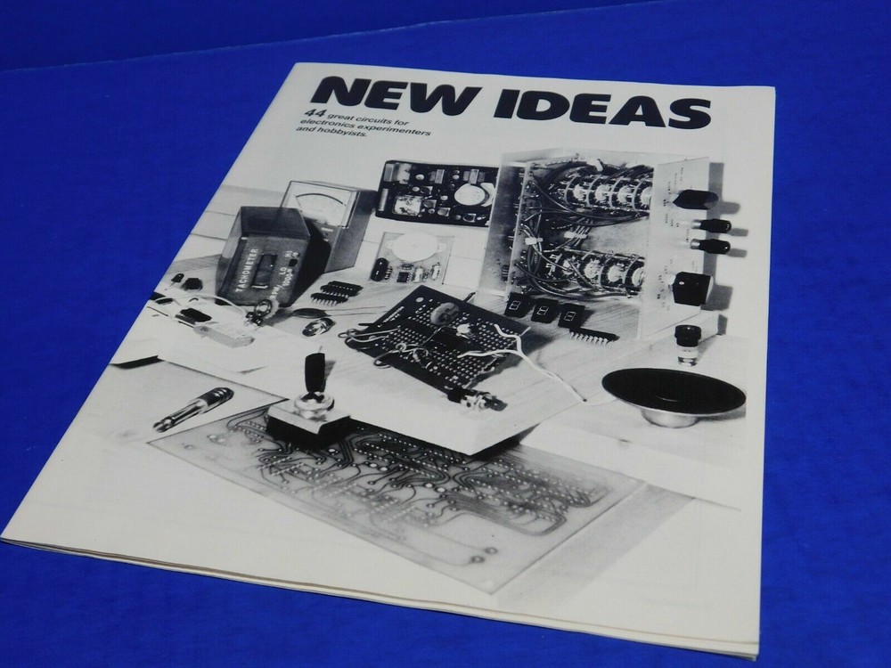 Vintage Instruction Owners Manual - Gernsback NEW IDEAS Experimental Circuits
