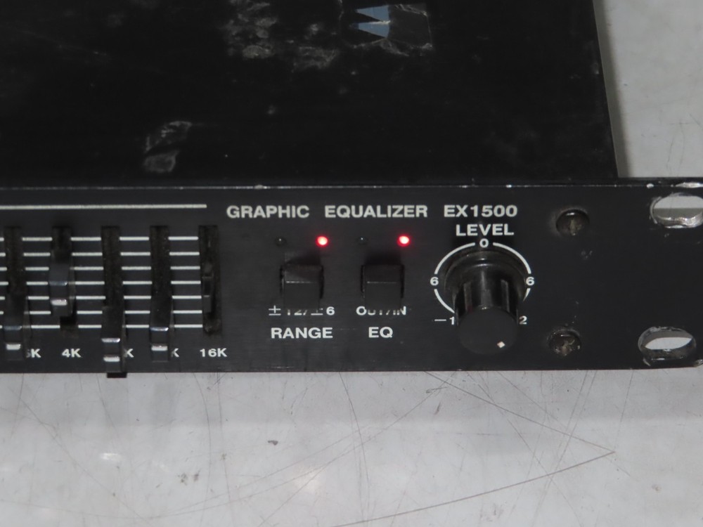 Numark Graphic Equalizer EX1500