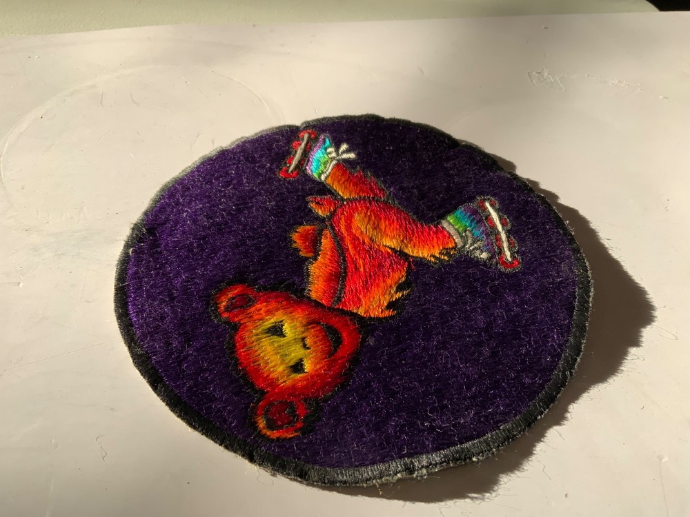 VINTAGE GRATEFUL DEAD ROLLING BLADE PATCH
