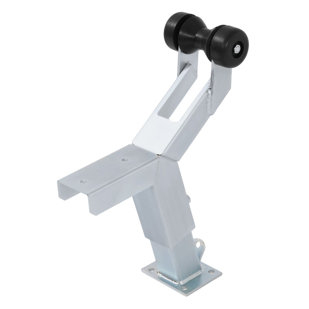 Adjustable Short Nose Boat Trailer Winch Stand With Roller Universal Galvanized