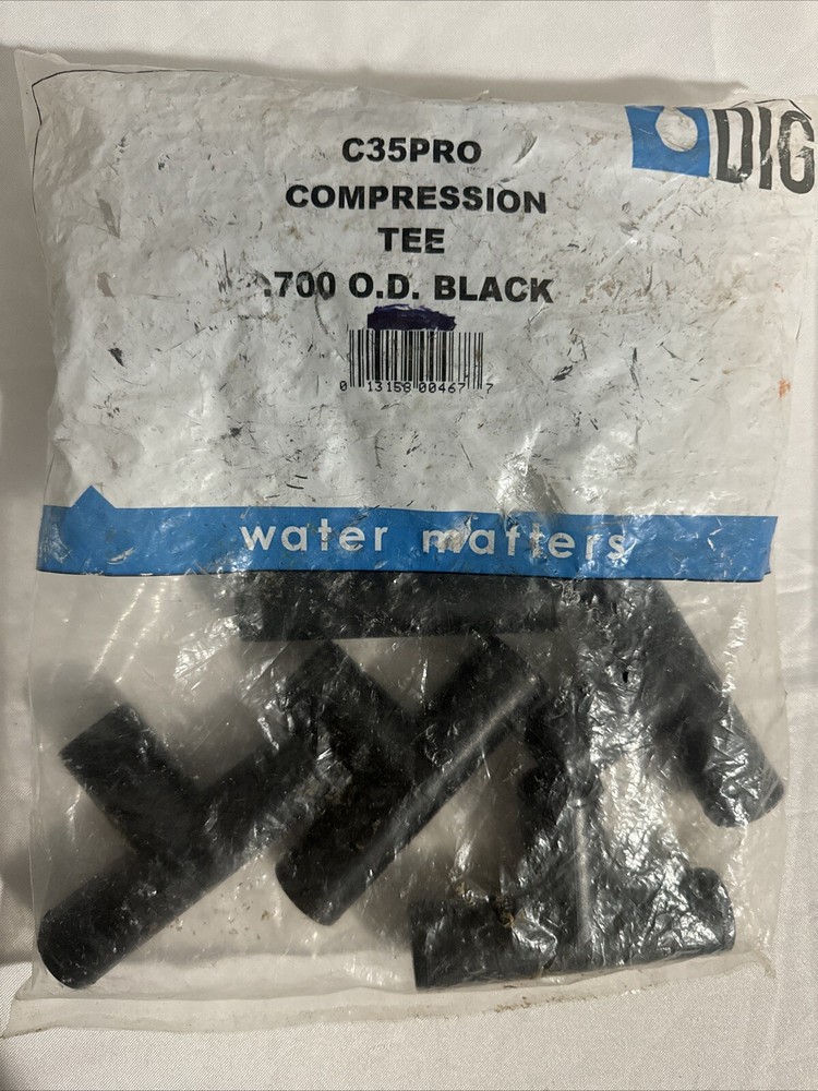 DIG C35 PRO COMPRESSION TEE 700 O DBLACK 1/2"Lot 10
