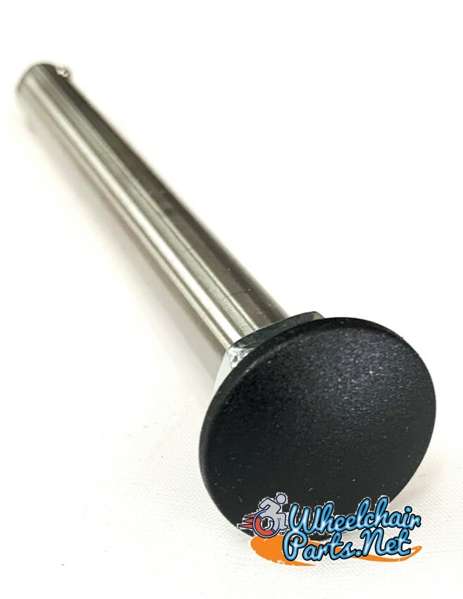 1/2" x 4 1/4" Quick release axle for wheelchairs, BIG button