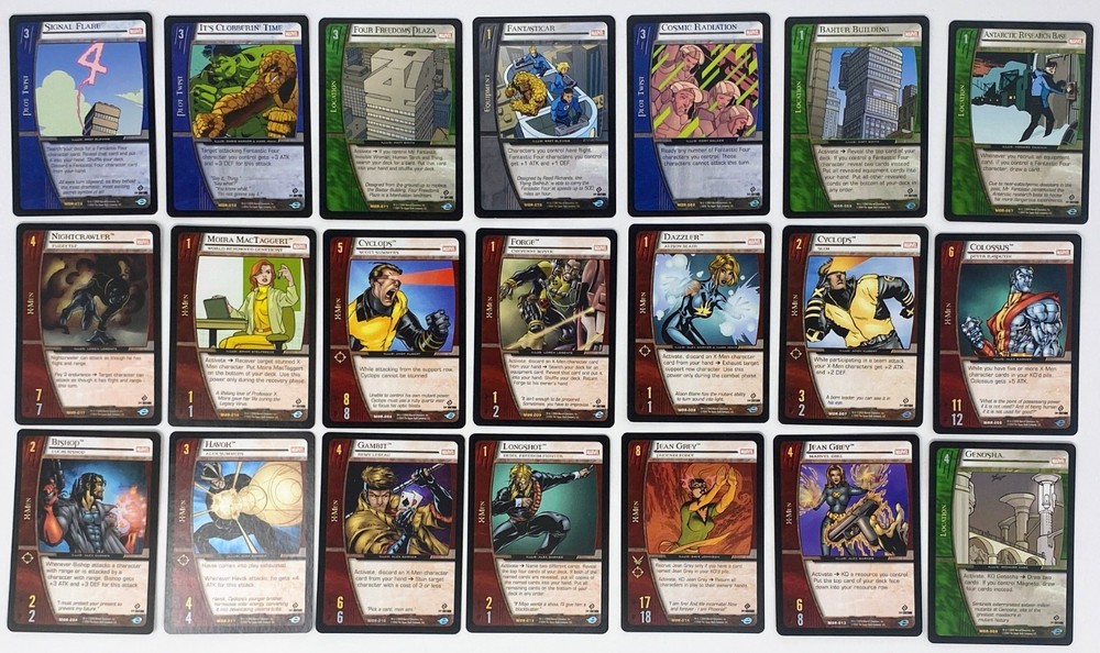 Upper Deck Vs System: Marvel Origins Near Complete Set 1st Edition (219/220)