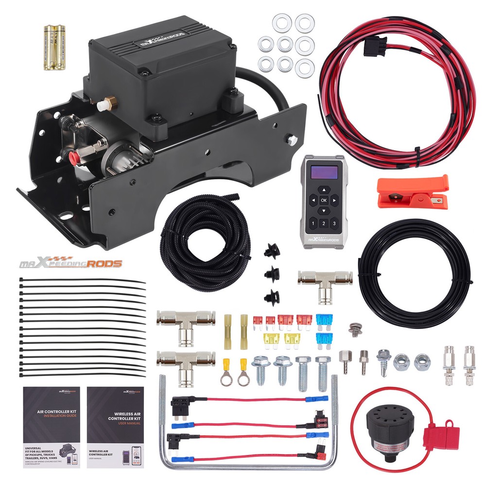 Wireless Air Suspension Controller Kit Remote Control FOR PICKUPS AND VANS
