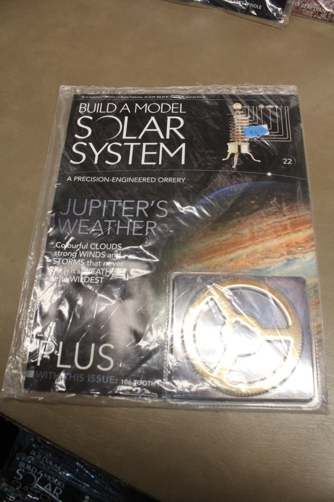 Build A Precision Mechanical Solar System by Eaglemoss Sealed Issues #21-25