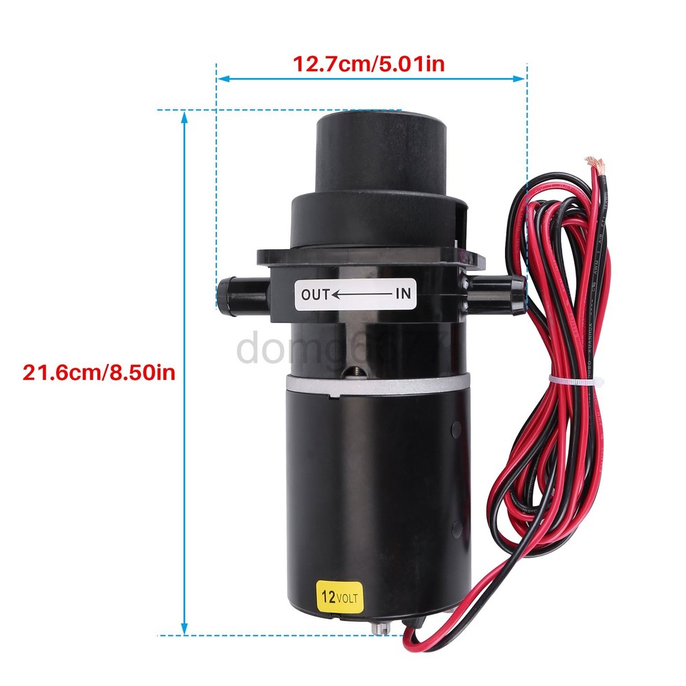 For Jabsco 37010 Electric Series Toilets 12V DC Motor Pump Assembly 37041-0010