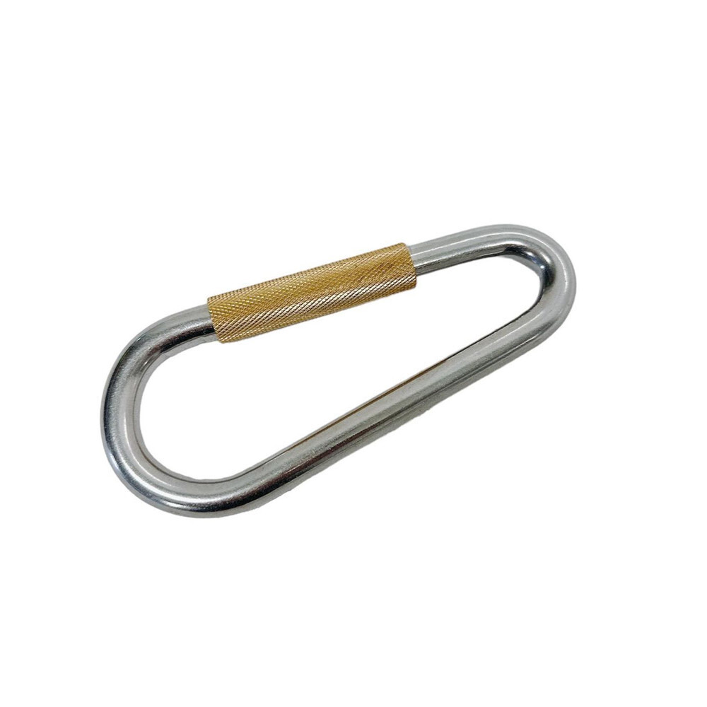 5/16" 304 Stainless Steel Quick Link Spring Loaded Lock,Copper Spring Gate 4 PCS