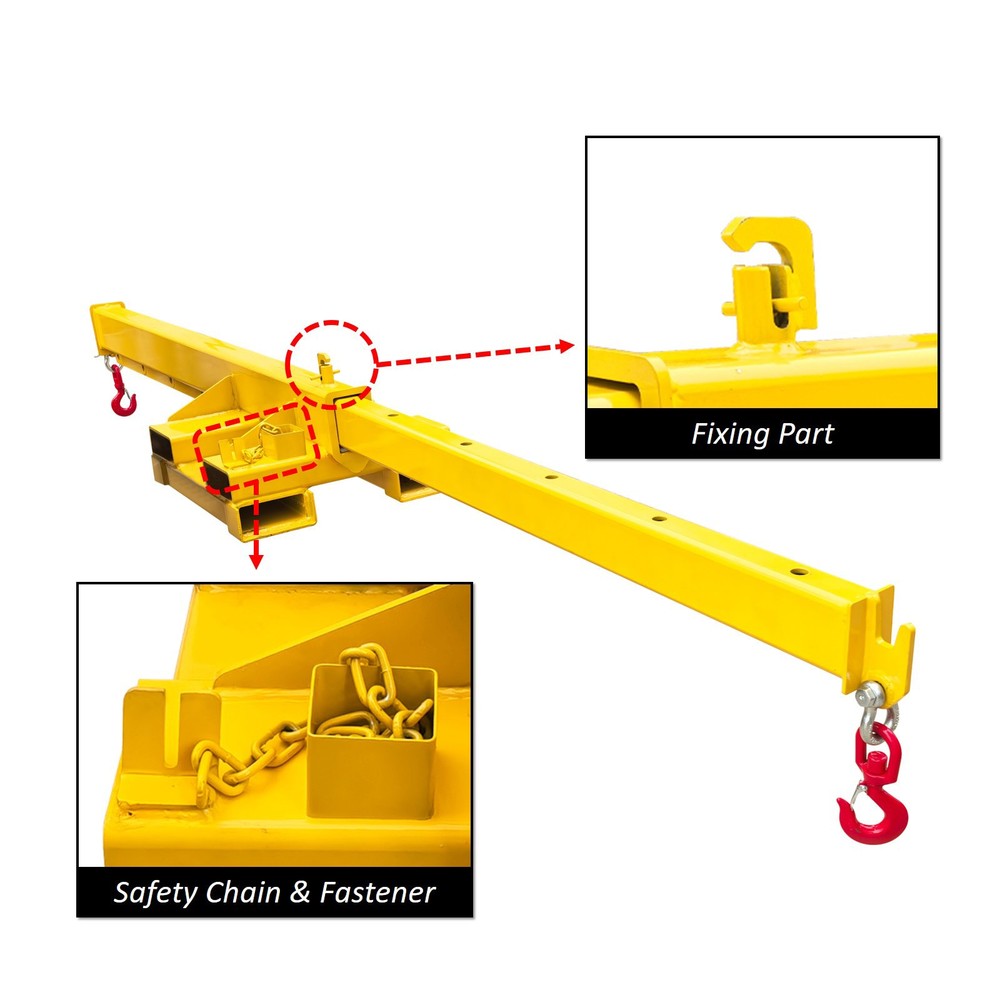 3T Transverse&Longitudinal Bidirectional Adjustable Mobile Crane Lifting Hoist