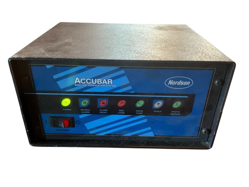 Nordson 727646 Accubar Barcode Verification System Controller