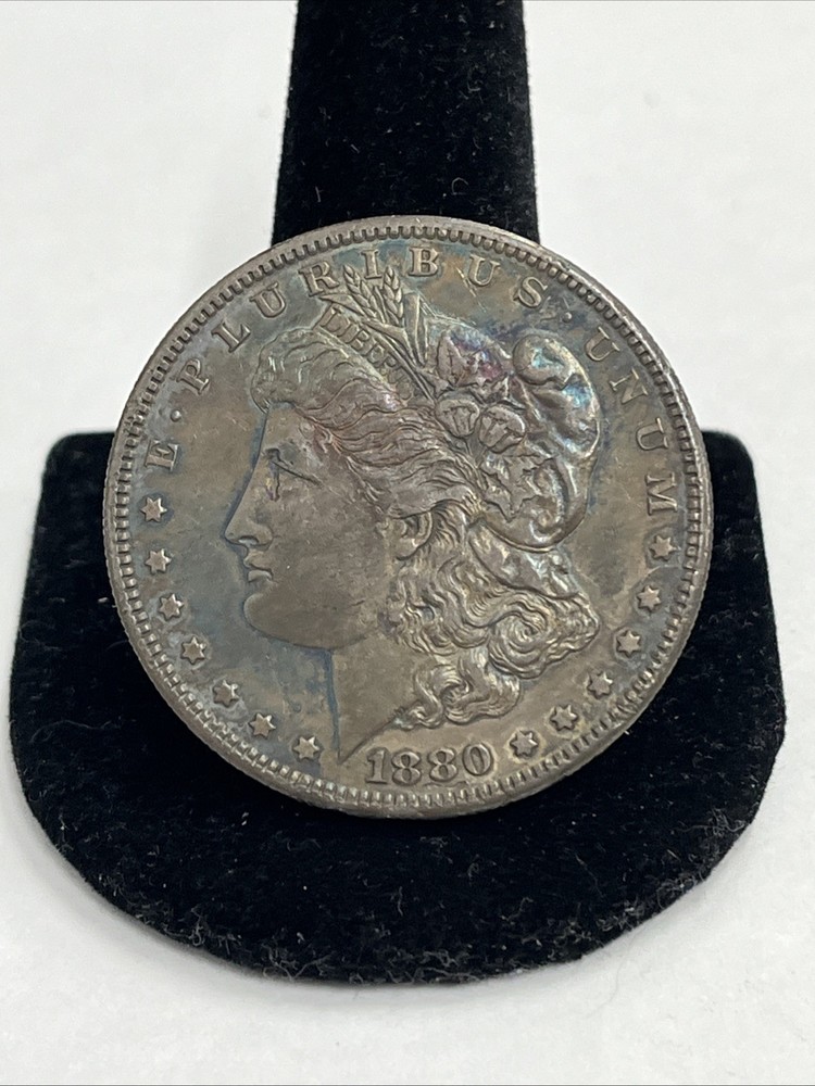 1880-S $1 Morgan Silver Dollar Toned