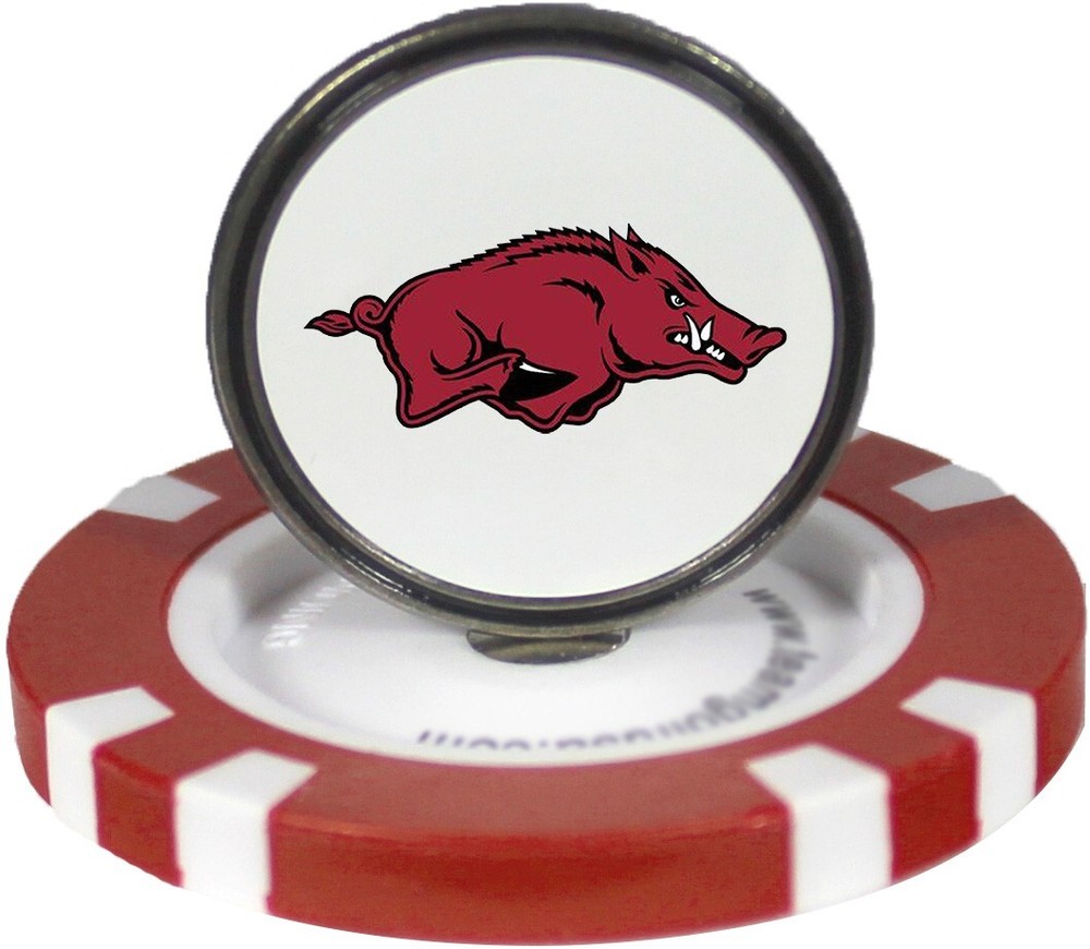 NCAA Arkansas Razorbacks • Golf Balls 12 pack • Titleist ProV1 • Refinished
