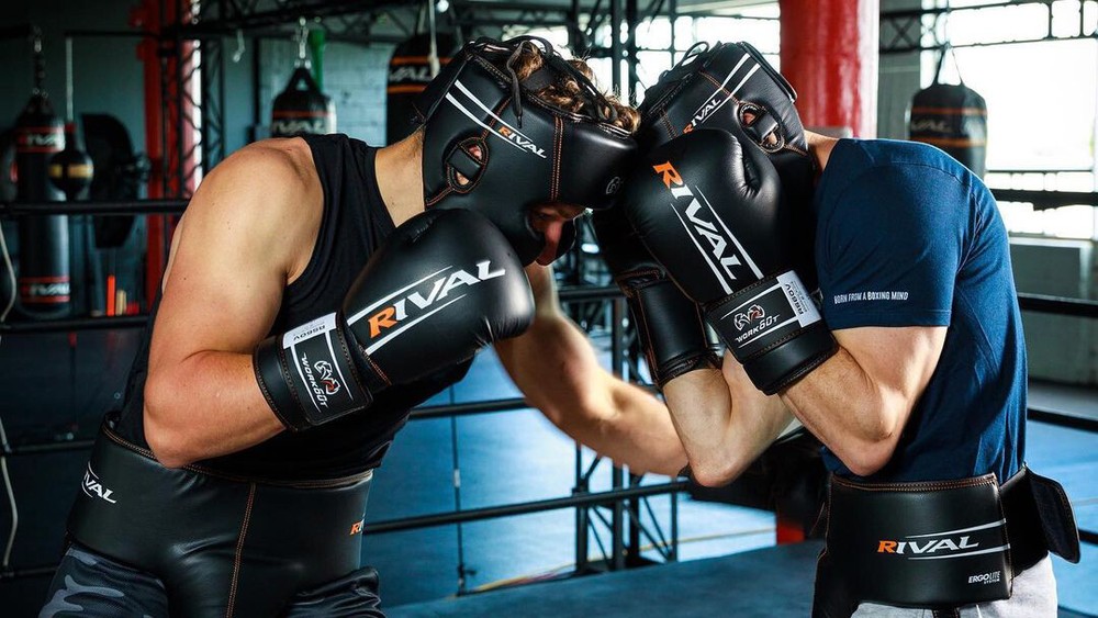 Rival Boxing RS60V Workout Hook and Loop Sparring Gloves 2.0 - Black
