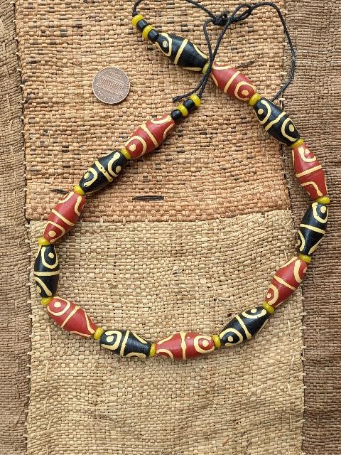 African Glass Beads [77110]