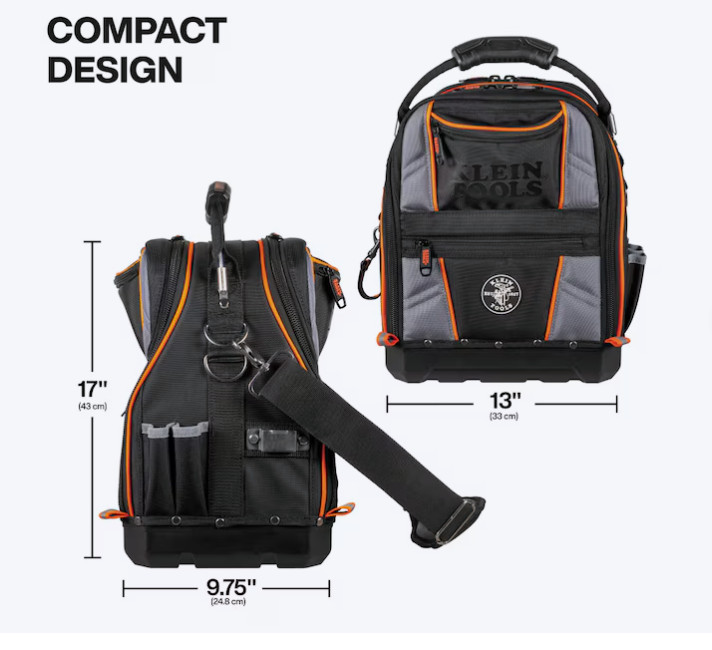 Klein Tools Tool Runner Tool Bag – 39 Pockets, Durable Storage