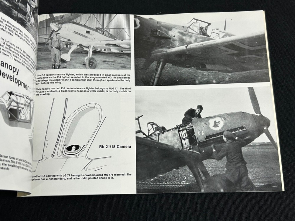Messerschmitt Bf 109 Part 1 In Action Book
