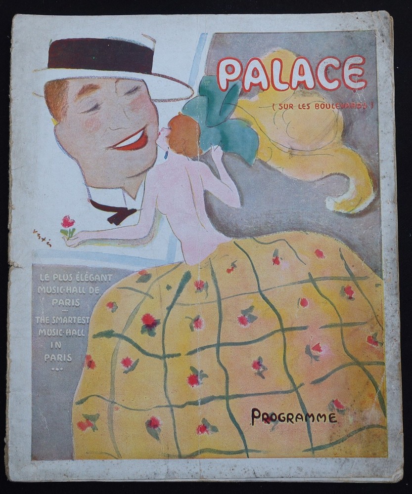 1920 PALACE Music Hall Art Deco Style Program