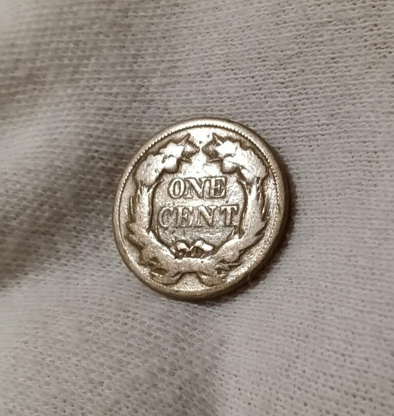 1857 Flying Eagle cent