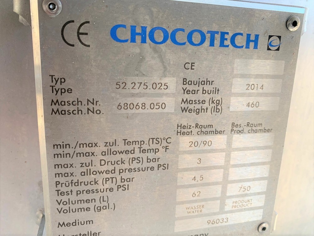 Chocotech Chocolate Melter Mixer