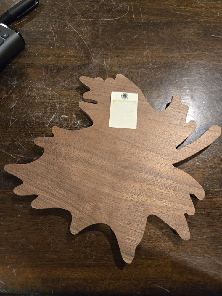 Deer & Eagle Leaf Wall Hanging Pair