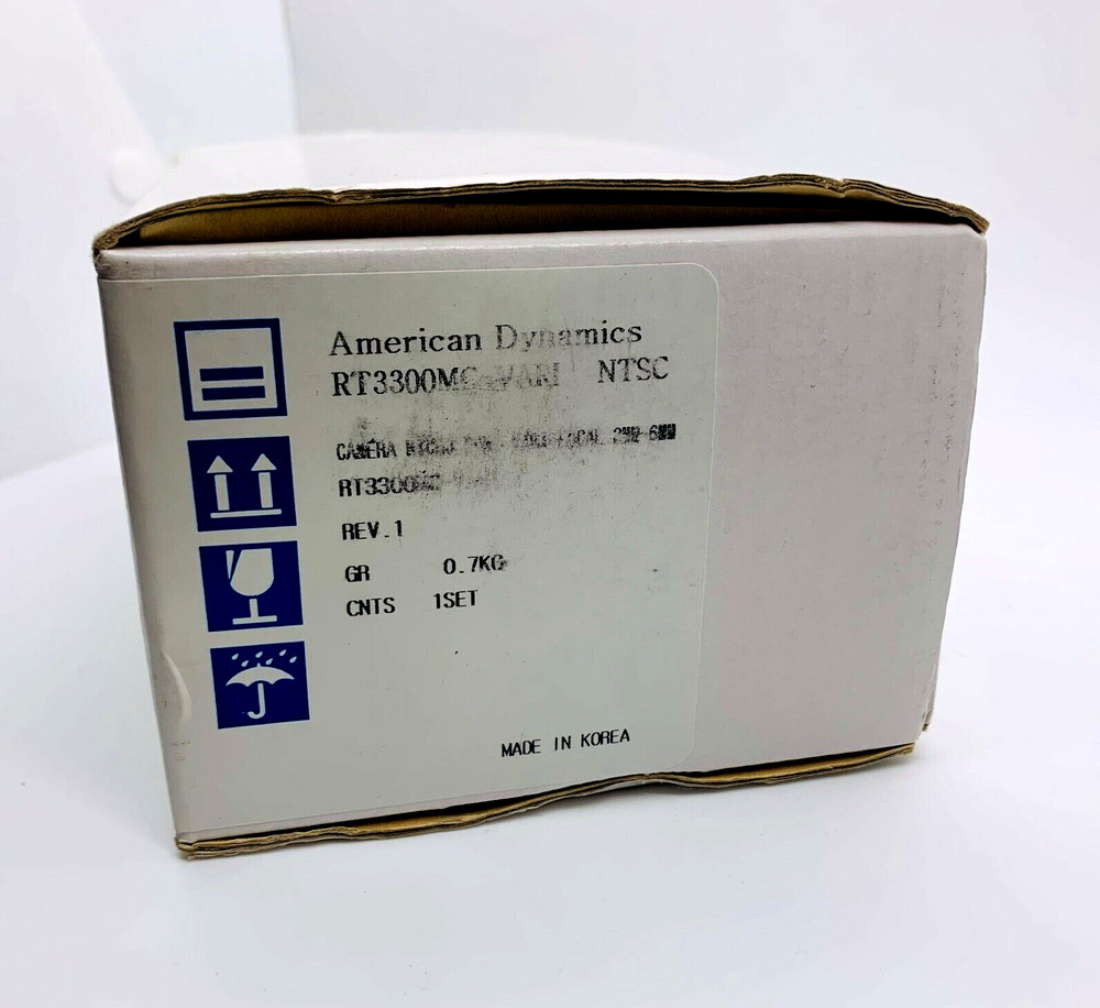 NEW American Dynamics RT3300MC-VARI CAMERA MICRO DOME VARI-FOCAL 3MM-6MM