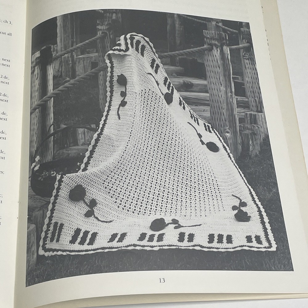 ASN Afghans From Nature 5 Designs Crochet Pattern