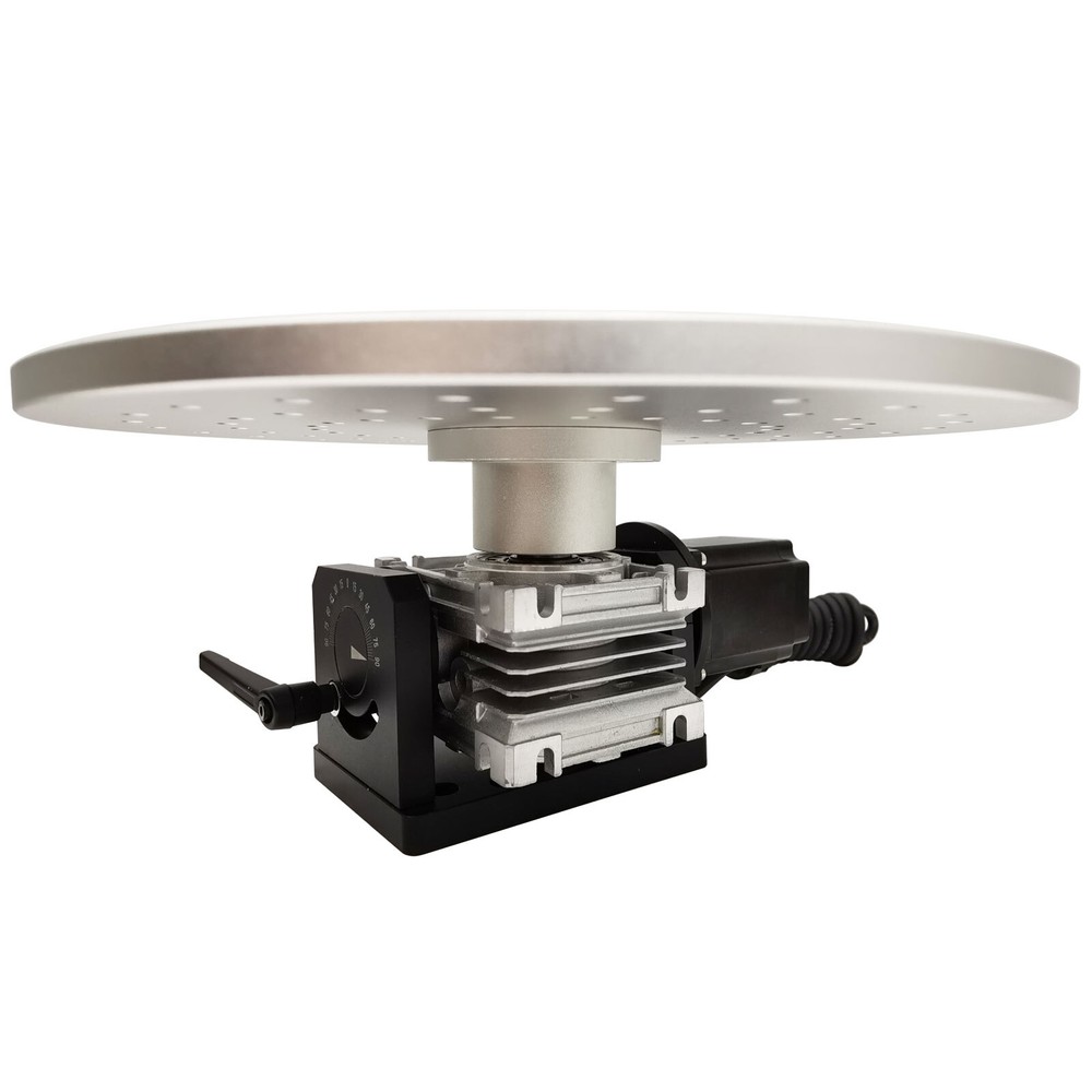 Electric Laser Marking Machine Rotary Workbench 360° Rotating Platform 110V