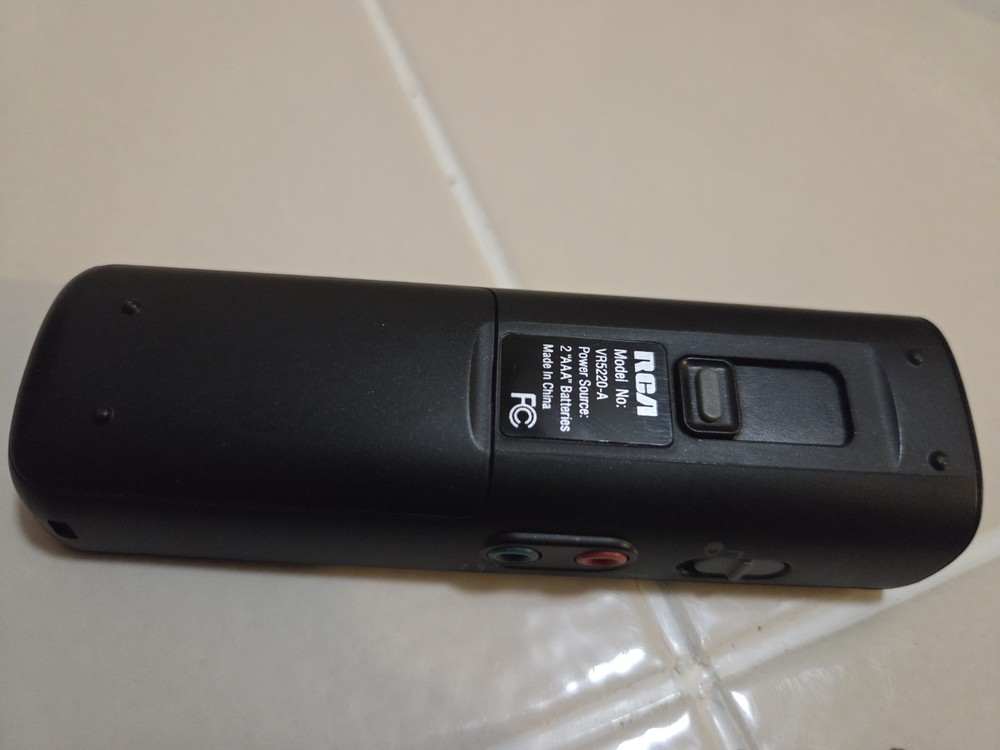 RCA Digital Handheld Voice Recorder VR5220 - A Tested Fully Functional