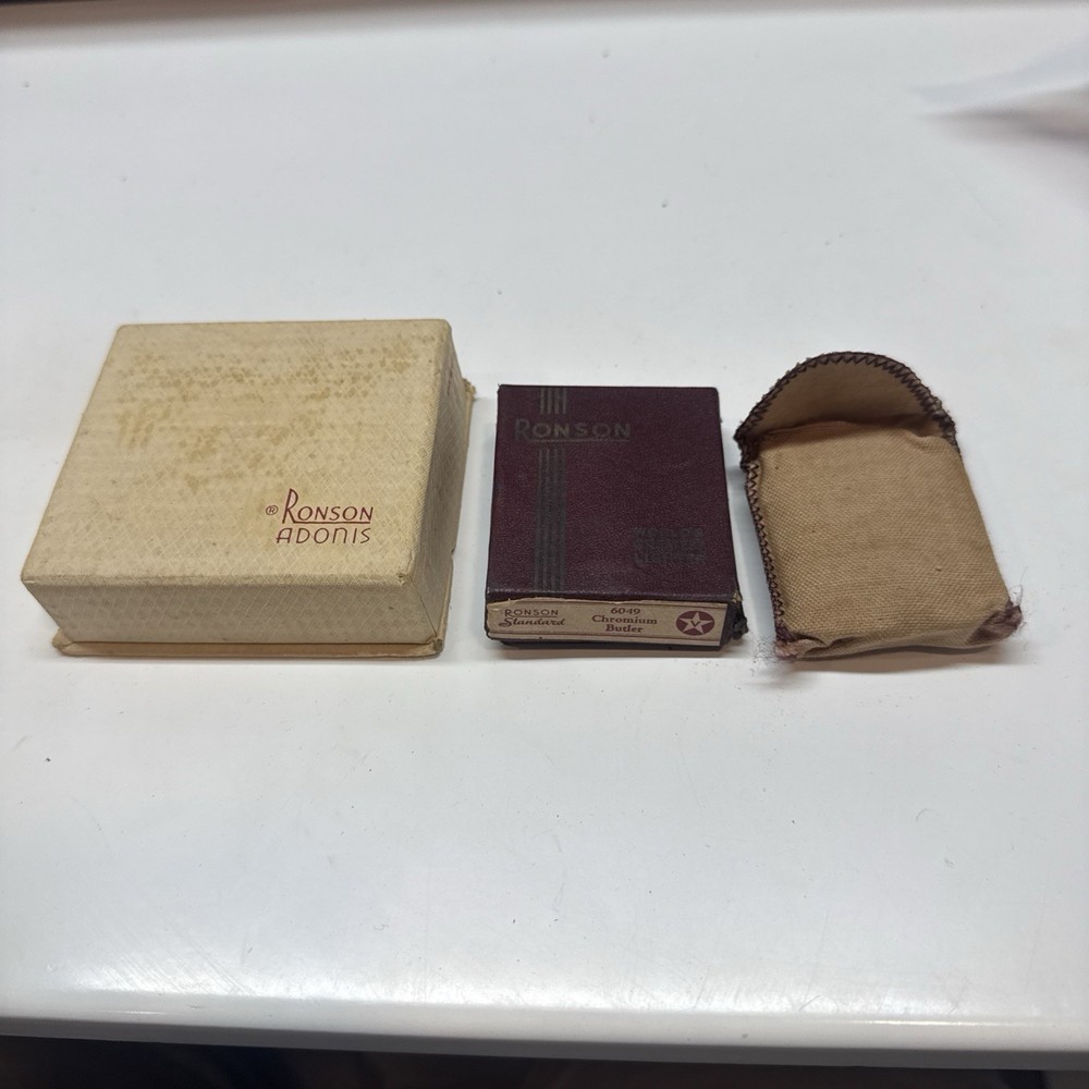 (3) Ronson Lighters