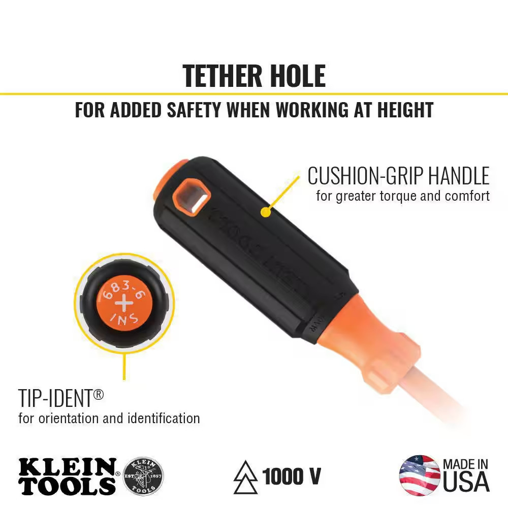 1000-Volt Insulated Tool Set (5-Piece)