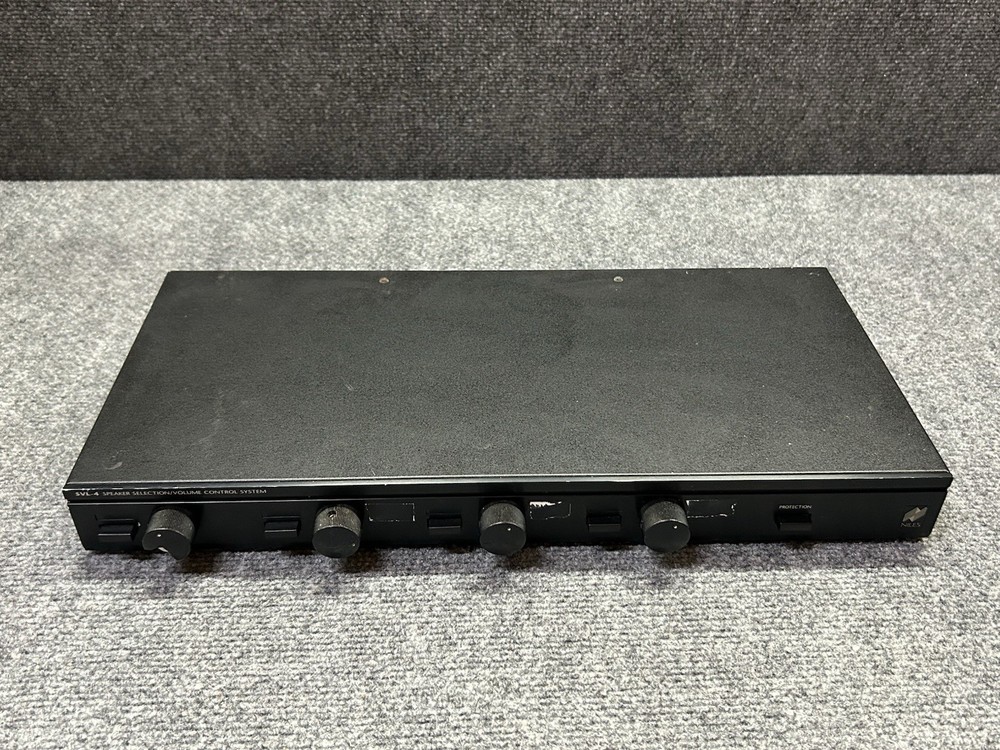 NILES SVL-4 SPEAKER SELECTION VOLUME CONTROL SYSTEM SPEAKER 1-4 AMPLIFIER