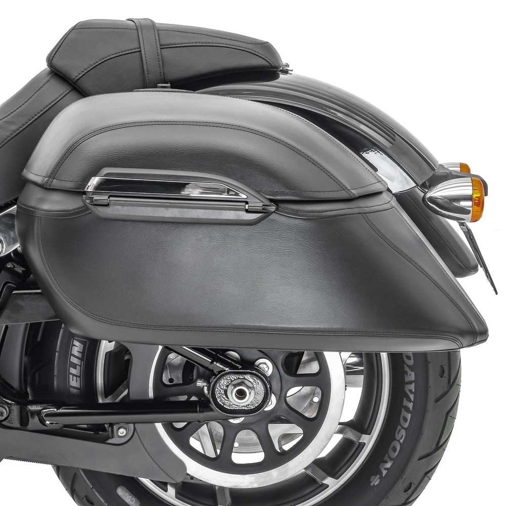 Hard Saddlebags 33l K3U with Mounting Brackets