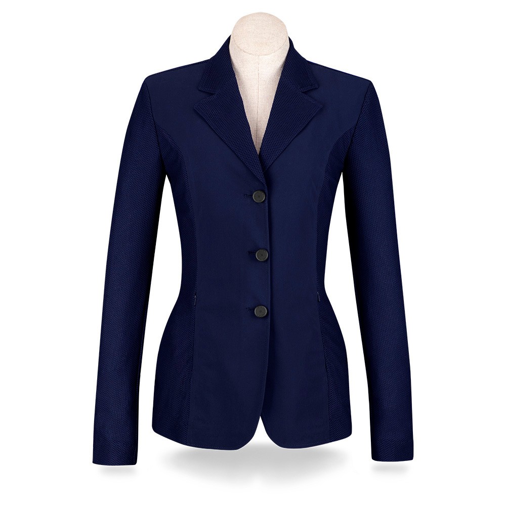 RJ CLASSICS Harmony Mesh Show Coat Navy | Style No. HR2012