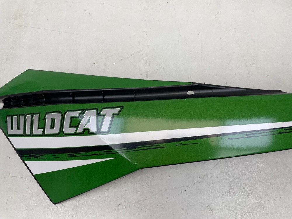 ARCTIC CAT 5506-080 RIGHT DOOR PANEL WITH DECAL BLACK / GREEN / WHITE UTV