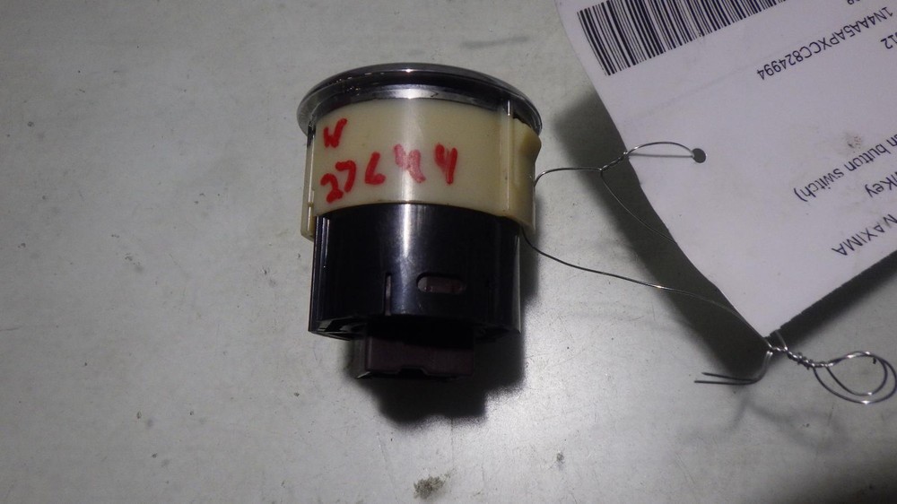 12 NISSAN MAXIMA Ignition push button switch