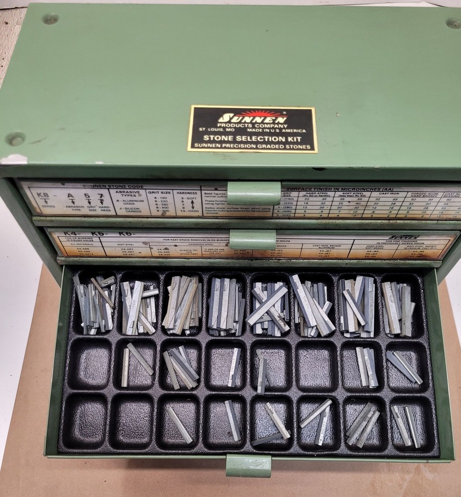 Sunnen Stone Collection Kit – 5 Drawer