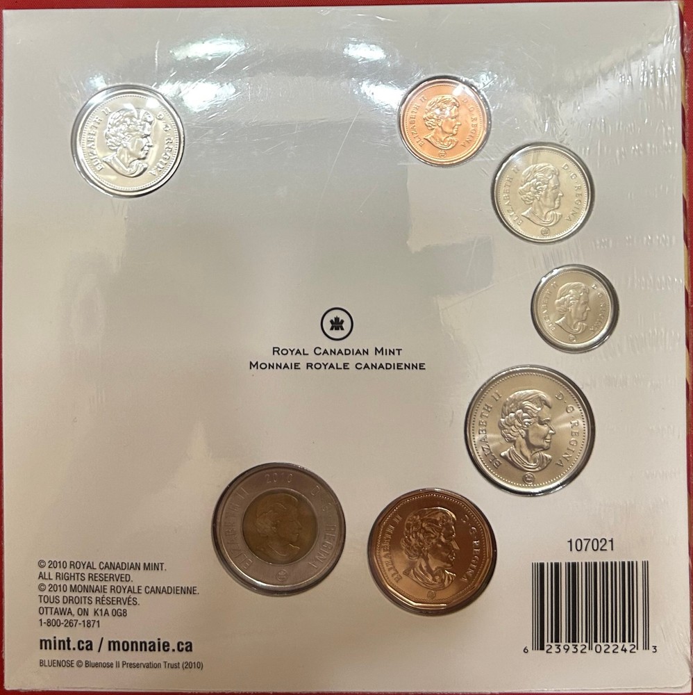 2010 Canada Holiday Set Sealed in Cello