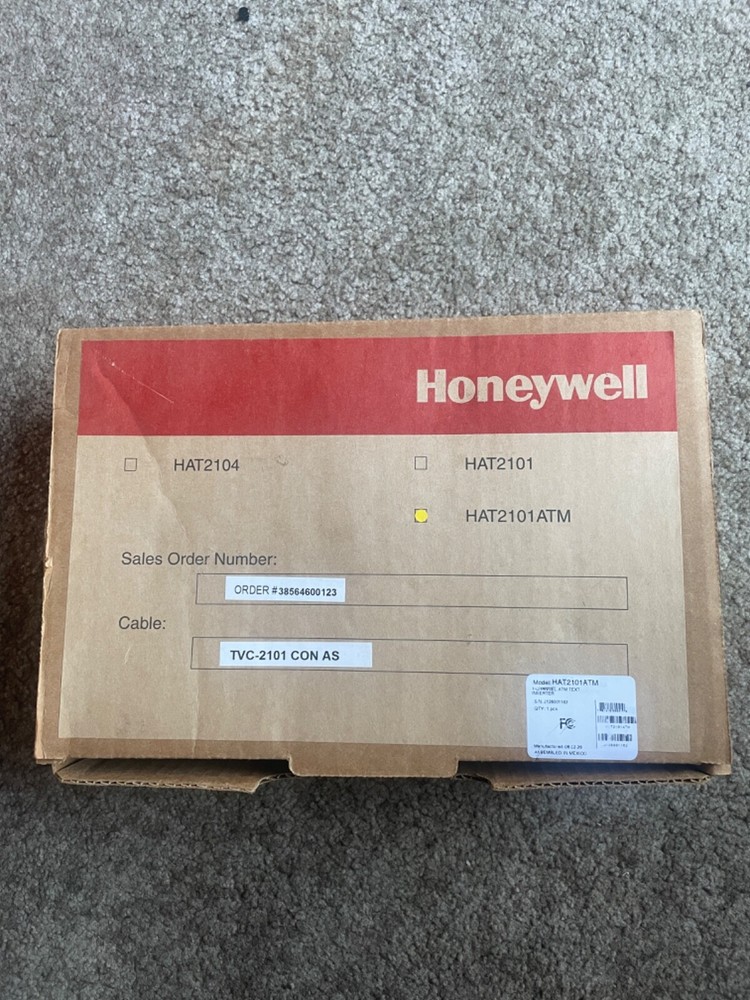honeywell hat2101 atm text inserter