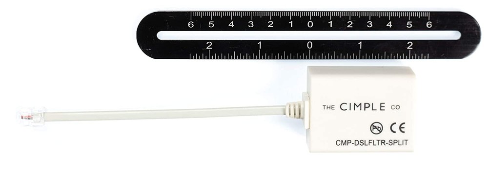 DSL Phone Line Filter - 5 Pack - Reduce Digital Noise with Splitter