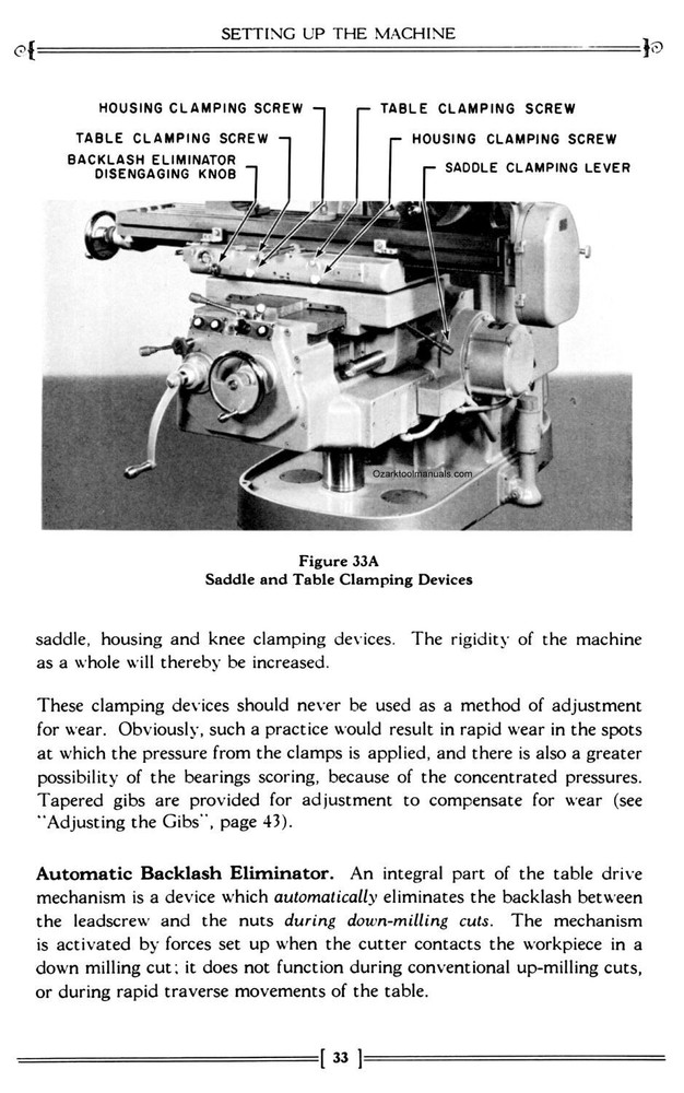 Cincinnati Dial Type Horizontal Vertical Milling Machine Instruction Manual 1510
