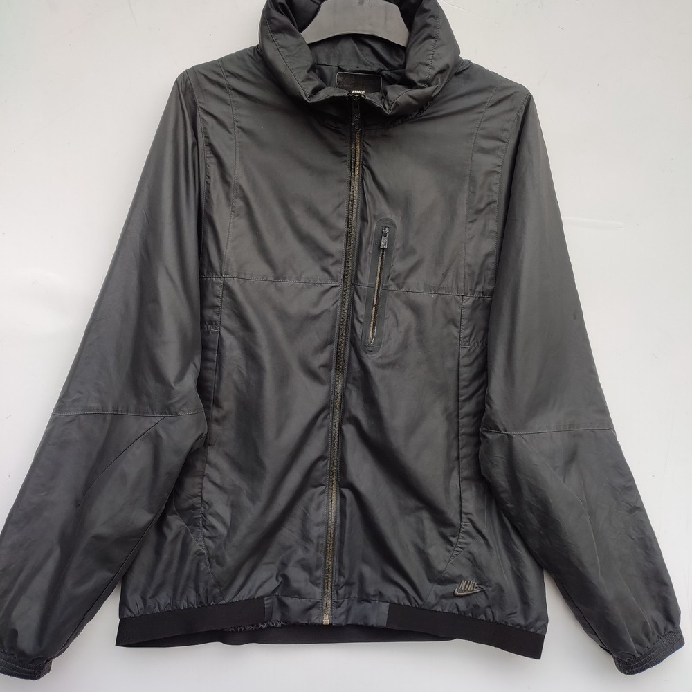 Nike Black Zip Up Jacket | Men's Large